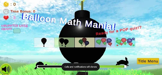 Balloon Math Mania