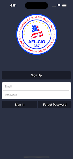 Android application APWU 387 screenshort
