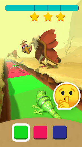 Android application Chameleon Race screenshort