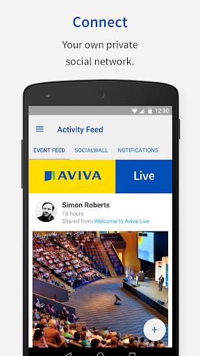 Android application Aviva Live screenshort