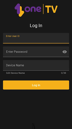 Android application ONE TV (AL) screenshort