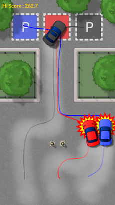 線を引いて車を駐車するゲームのおすすめ画像2