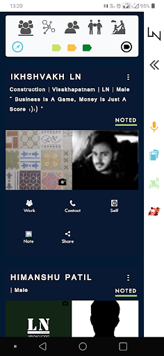 Lets Note Screen 3