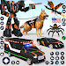 Ambulance Dog Robot Car Game APK