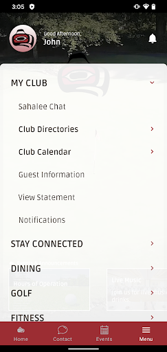 Sahalee Country Club Screen 2