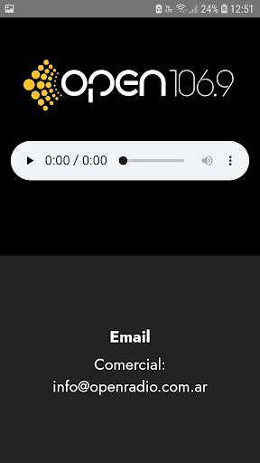 Open Radio 106.9 Screen 2