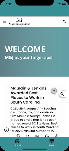 Mauldin & Jenkins Your Way Screen 3