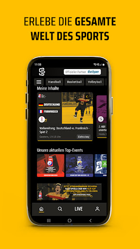 Android application Sportdeutschland.TV screenshort