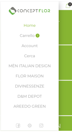 Android application Conceptflor screenshort
