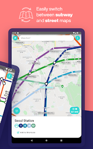 Imágen 8 Seoul Metro Subway Map android