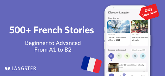 Langster Learn French Faster MOD APK (Premium) 1