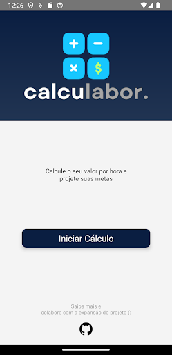Android application Calculabor screenshort