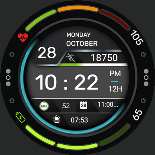 IA68 Digital Watchface screenshot 7