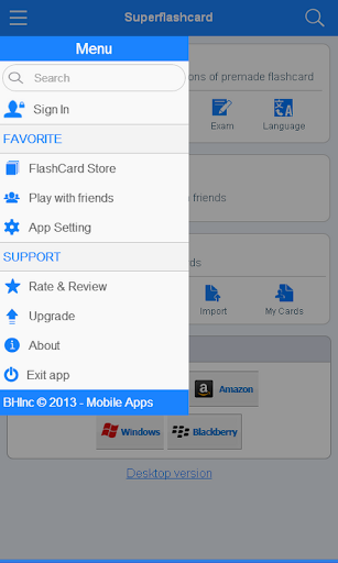 Screenshot of CEN Flashcards