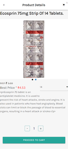 Patwa Medical Store Screen 2