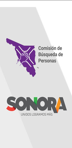 Android application Personas Desaparecidas screenshort