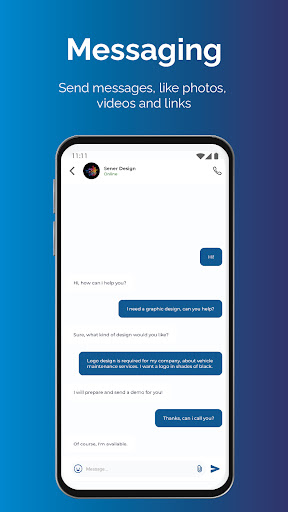 Business Messenger Screen 2