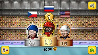 Puppet Hockey: Pond Head Screenshot