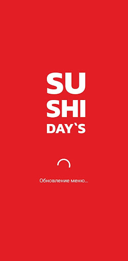 Android application Sushi Days screenshort