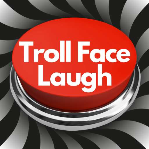 Troll Face Laugh Sound Button