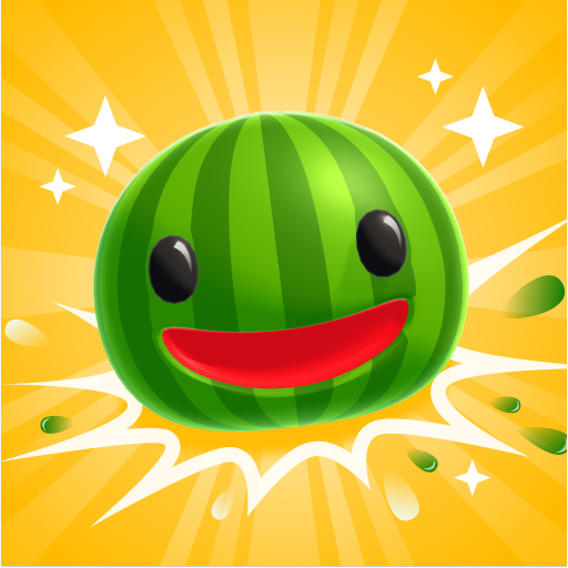Melon Slime Hero: Merge Game Logo