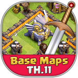 Base Maps TH11 COC icon