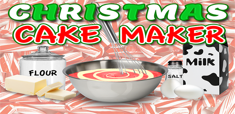Christmas Cake Maker Bake & Make Food Cooking Game