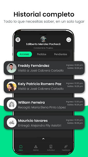 Android application Condaty Guardias Condominios screenshort
