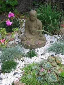 zen jardín, zen jardín, zen jardín, zen jardín, zen jardín,. generado por  ai 33463569 Foto de stock en Vecteezy