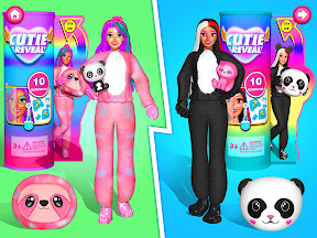 Cutie Reveal Doll Unbox Games screenshot
