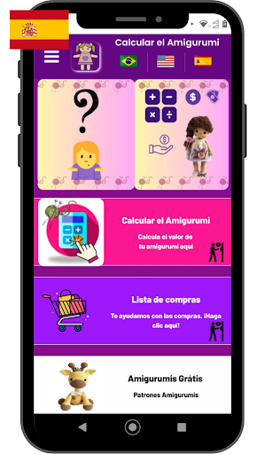 Android application Fabrica de Amigurumis screenshort