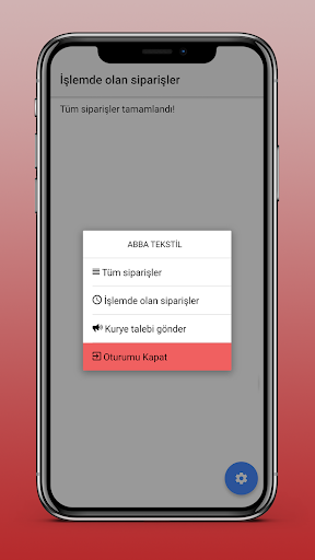 Onur Biye Sipariş Takip Screen 3
