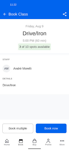 CrossGolf App Screen 3
