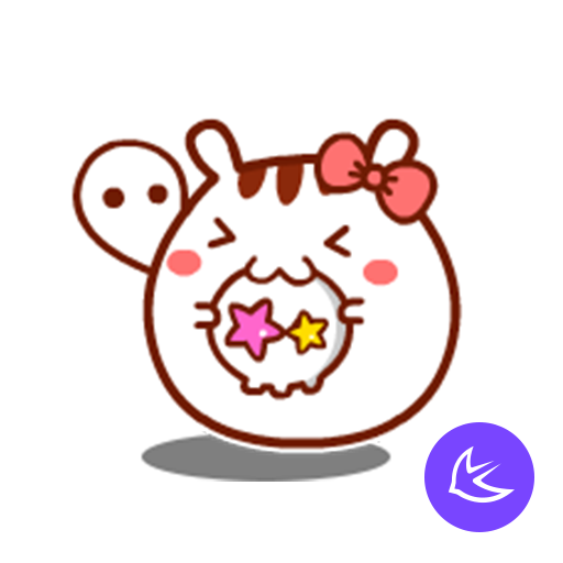 Cute baby xixi -APUS Launcher  1063.0.1001 Icon
