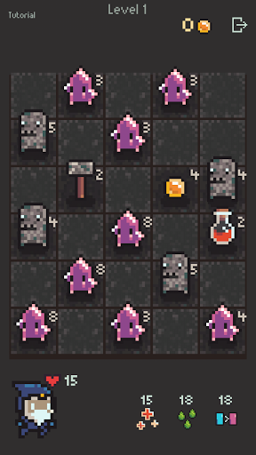 Android application Alchemy Dungeon screenshort