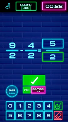 Fraction Challenge: Math games - Screenshot 4