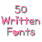 Cover Image of Download Written Fonts Message Maker  APK
