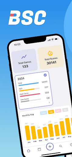 Android application BSC - Bowling Score Calculator screenshort