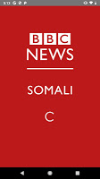 screenshot of BBC News Somali