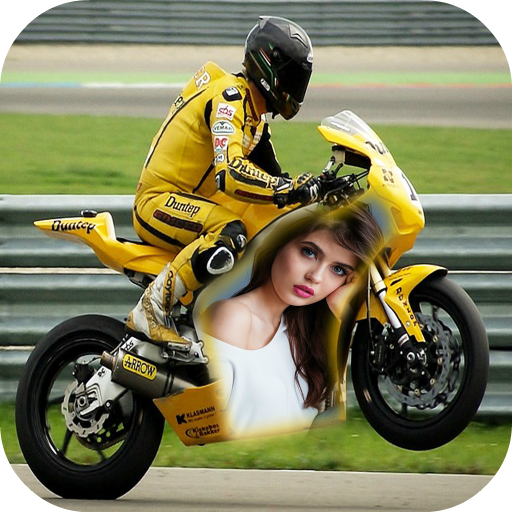 Sport Bike Photo Frame logo