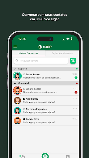 Android application Mais Coop screenshort