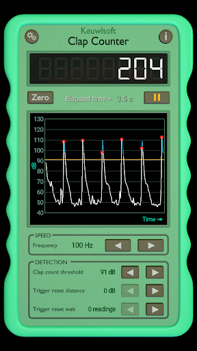 Screenshot of Clap Counter