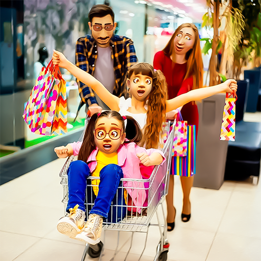 Supermarket Shopping Mall Girl logo