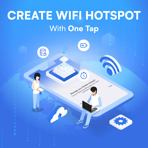 Android application WiFi Hotspot, Personal Hotspot screenshort