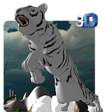 Wild White Tiger Simulator 3D icon