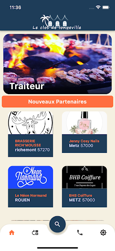 Android application Clos de Longeville screenshort