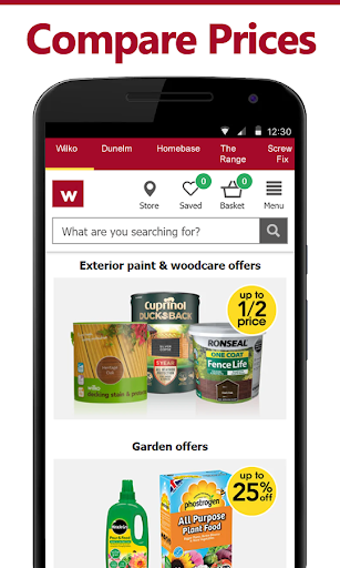 DIY & Homeware Stores app Screen 3