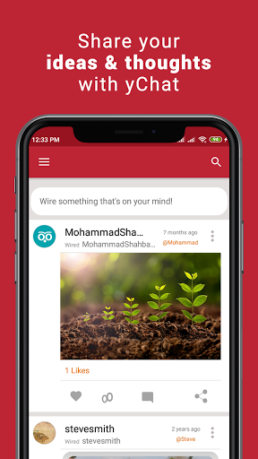 yChat Screen 3