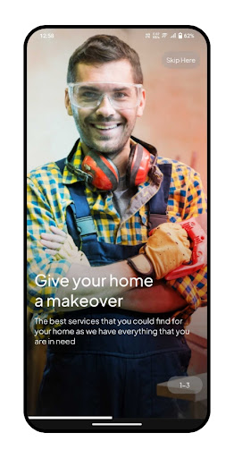 Android application Appjobs Customer screenshort