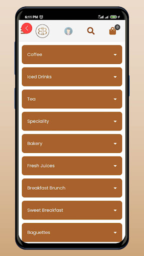 Brunch Base Screen 2